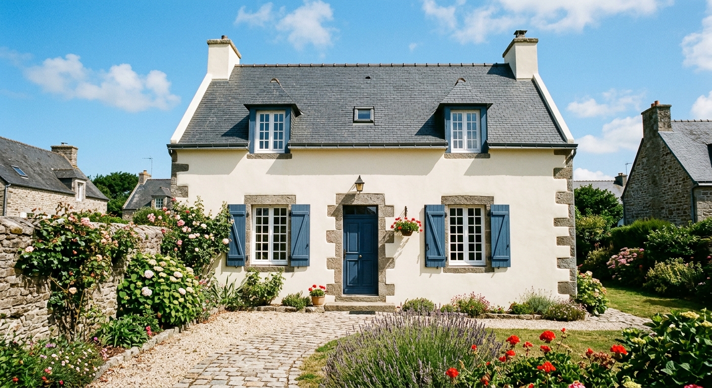 Ravalement de fa&ccedil;ade &agrave; Landivisiau